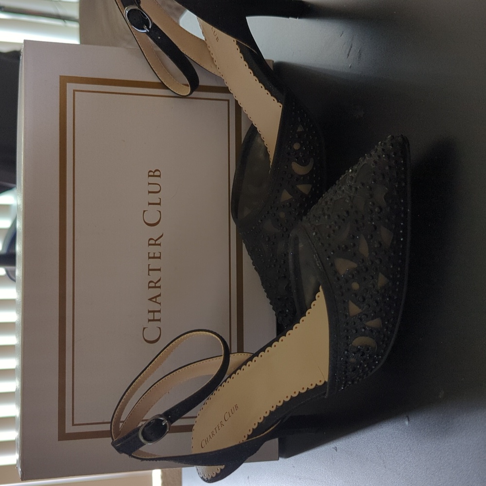 ✨SALE✨Charter Club Evening Heels 👠